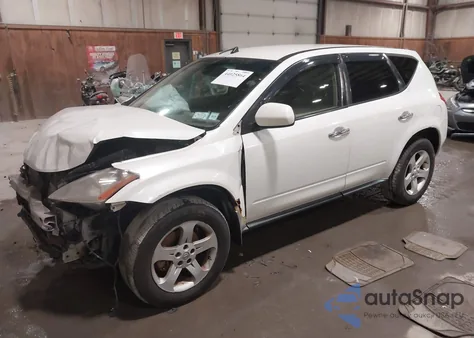 2005 Nissan Murano Sl z USA, uszkodzony, nr VIN JN8AZ08W45W402275